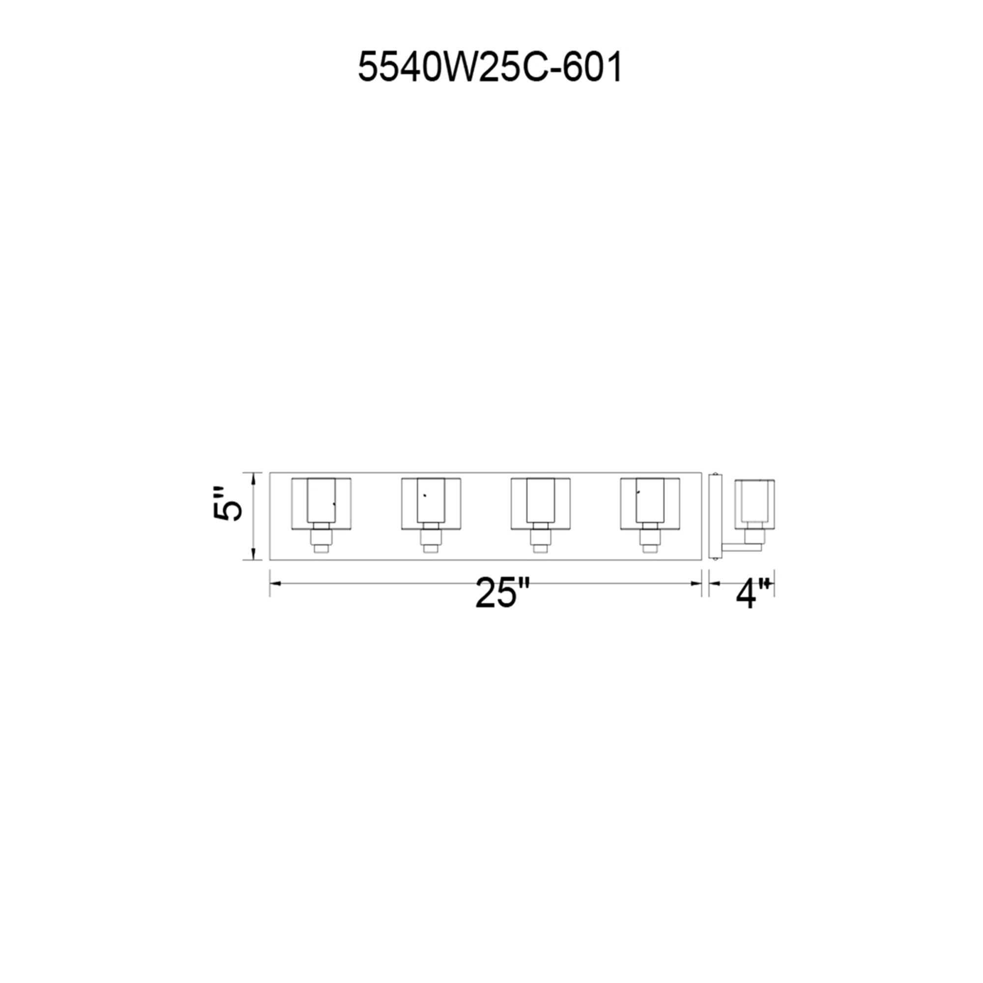Image 6 Tina 4 Light Chrome Wall Sconce more views