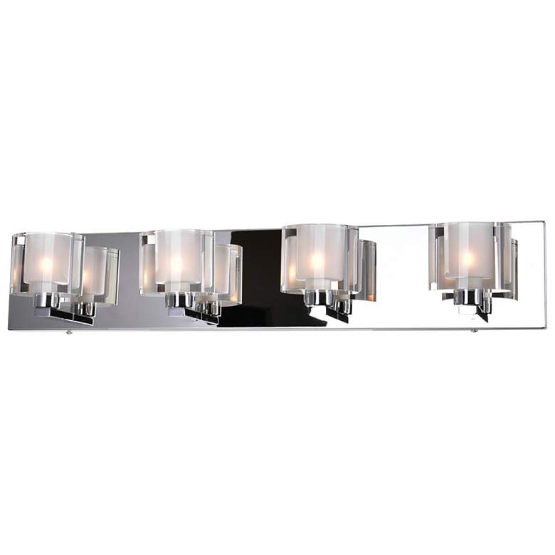 Image 1 Tina 4 Light Wall Sconce With Chrome Finish