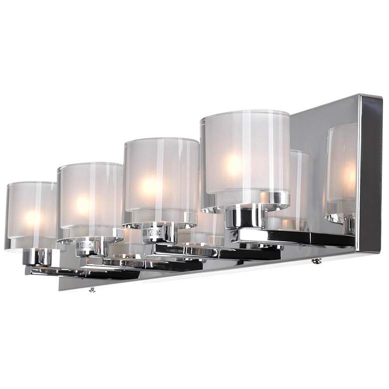 Image 2 Tina 4 Light Wall Sconce With Chrome Finish more views