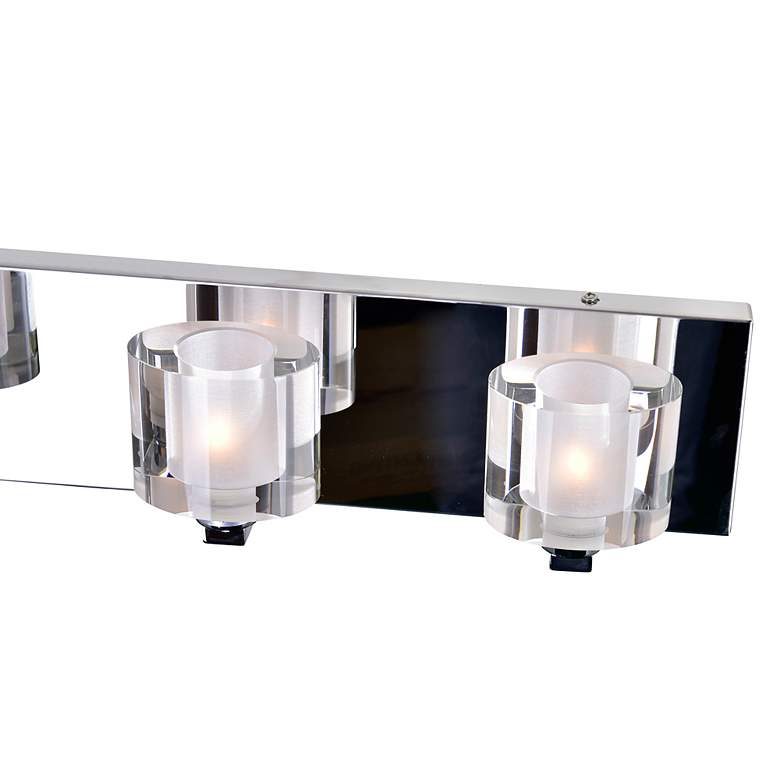 Image 3 Tina 4 Light Wall Sconce With Chrome Finish more views