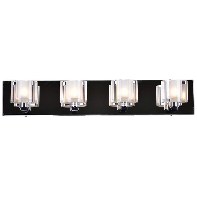 Image 5 Tina 4 Light Wall Sconce With Chrome Finish more views