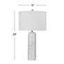 5_Tioga White Marble Table Lamp more views