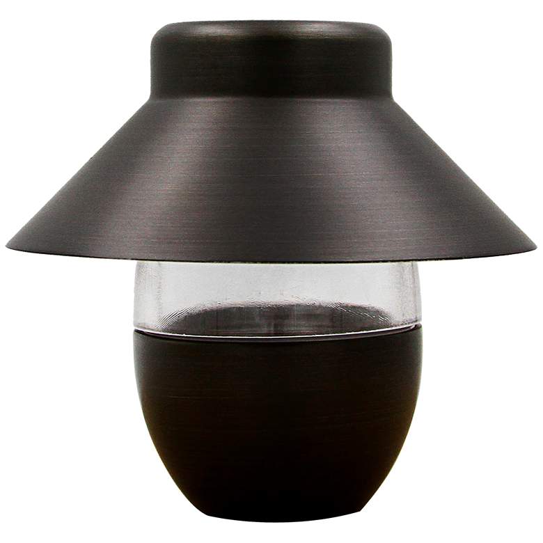 Image 4 Tionn 18" High Dark Brass Mushroom LED Landscape Path Light more views