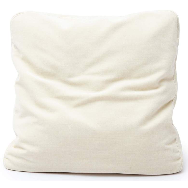Image 1 Tipsy Cream Fabric 20" Square Floppy Pillow