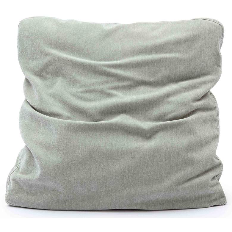 Image 1 Tipsy Mint Green Fabric 20" Square Floppy Pillow