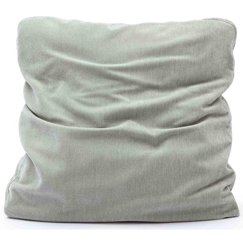 Image 1 Tipsy Mint Green Fabric 24" Square Floppy Pillow