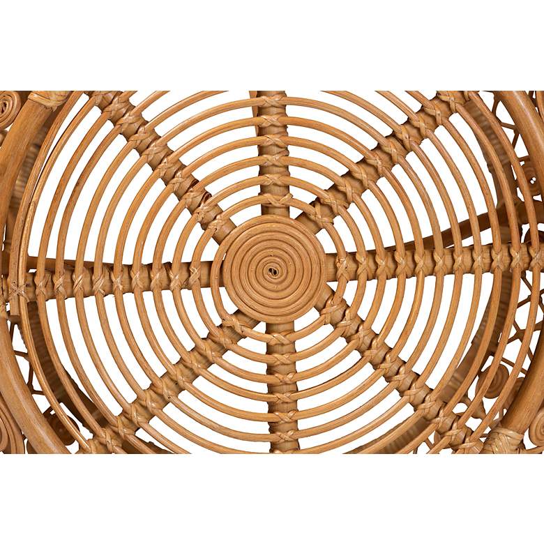 Image 6 Tiramisu 30" Wide Natural Brown Rattan Coffee Table more views
