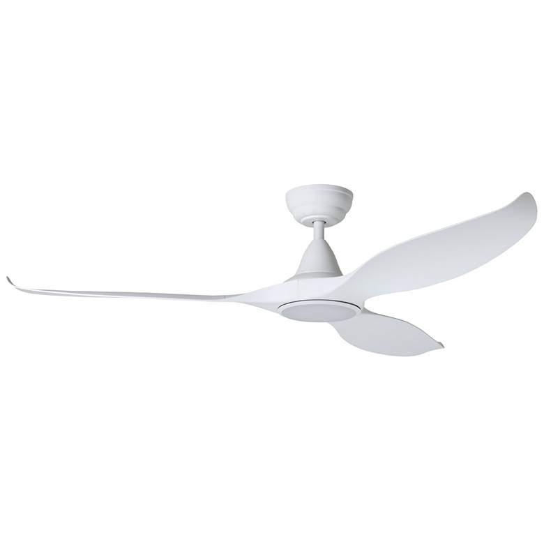 Image 1 Tirol 60" 3-Blade Fan w/ Dimmable LED Light Kit & Remote White Bla