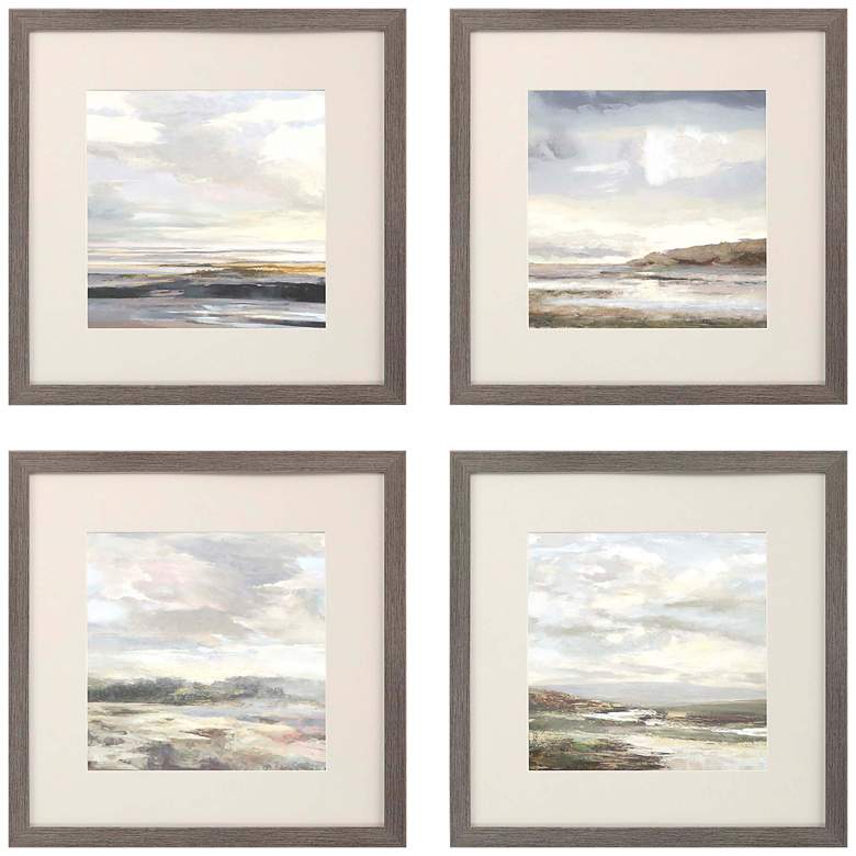 Image 3 Tirwedd I 20 inch Square 4-Piece Giclee Framed Wall Art Set