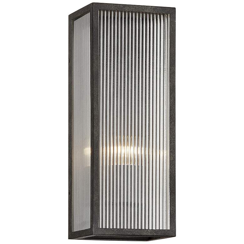 Image 1 Tisoni 13" High French Iron Outdoor Wall Light