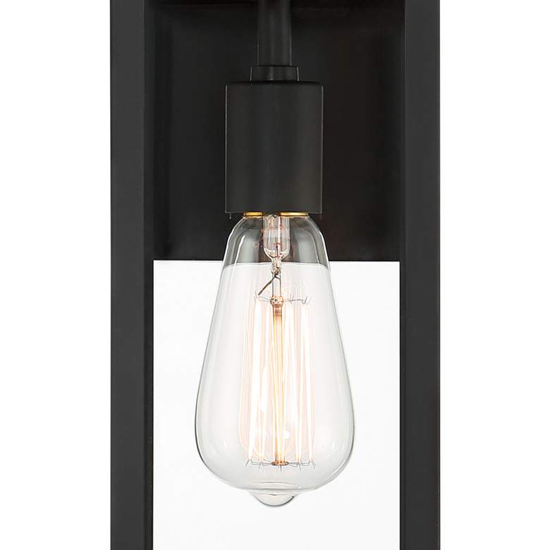 Image 3 Titan 14 1/4" High Mystic Black Rustic Modern Sconces Set of 2 more views
