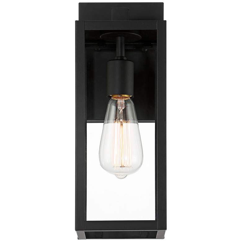 Image 4 Titan 14 1/4" High Mystic Black Rustic Modern Sconces Set of 2 more views
