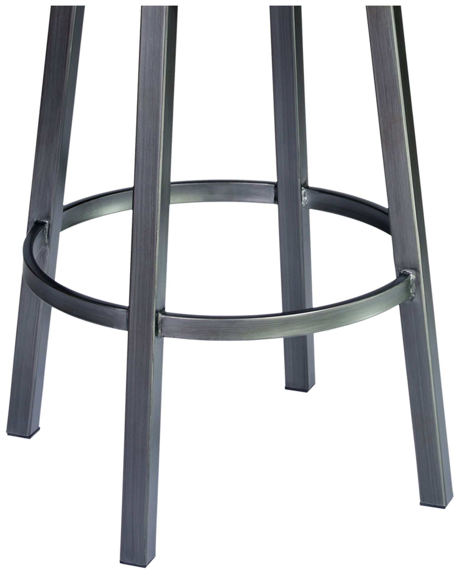 Image 4 Titana 30 in. Barstool in Mineral Finish, Bandero Tobacco Upholstery more views