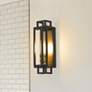 1_Titania 14" High Bronze and Olde Brass Wall Sconce