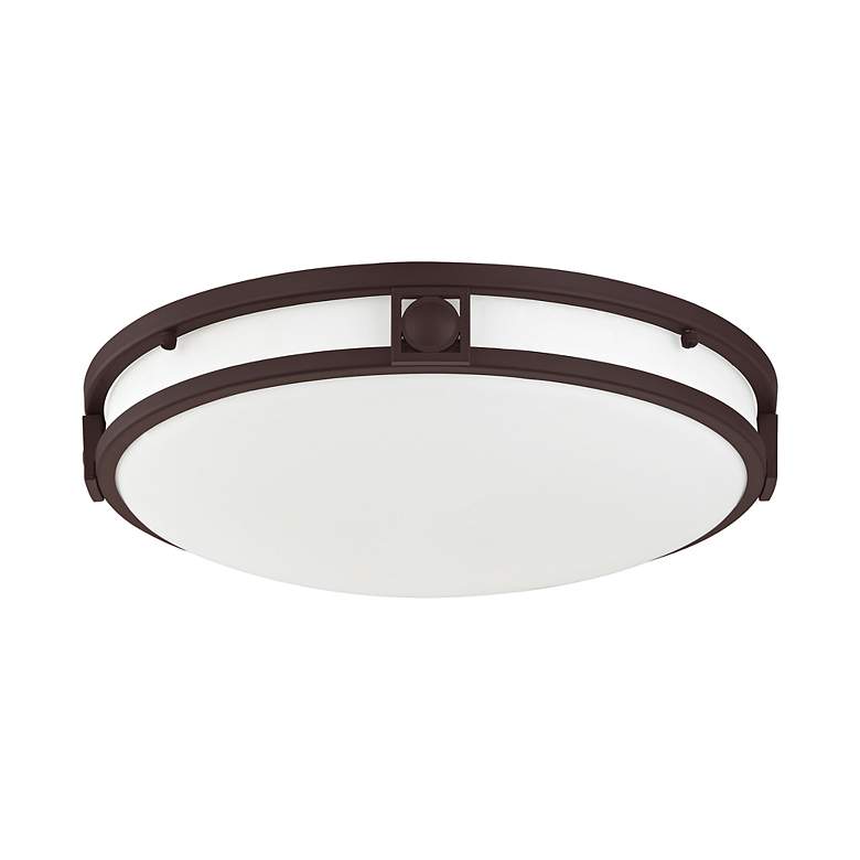 Image 3 Titania 16-in W Bronze Flush Mount Light more views