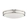 4_Titania 16" Wide Brushed Nickel Bowl Ceiling Light more views