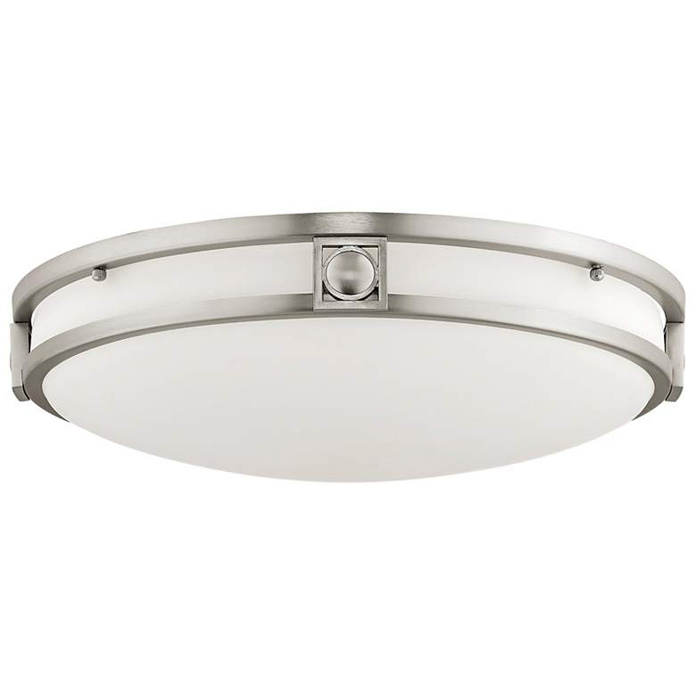 Image 5 Titania 16" Wide Brushed Nickel Bowl Ceiling Light more views