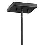4_Titania 22" Wide Black and Brushed Nickel 8-Light Pendant more views