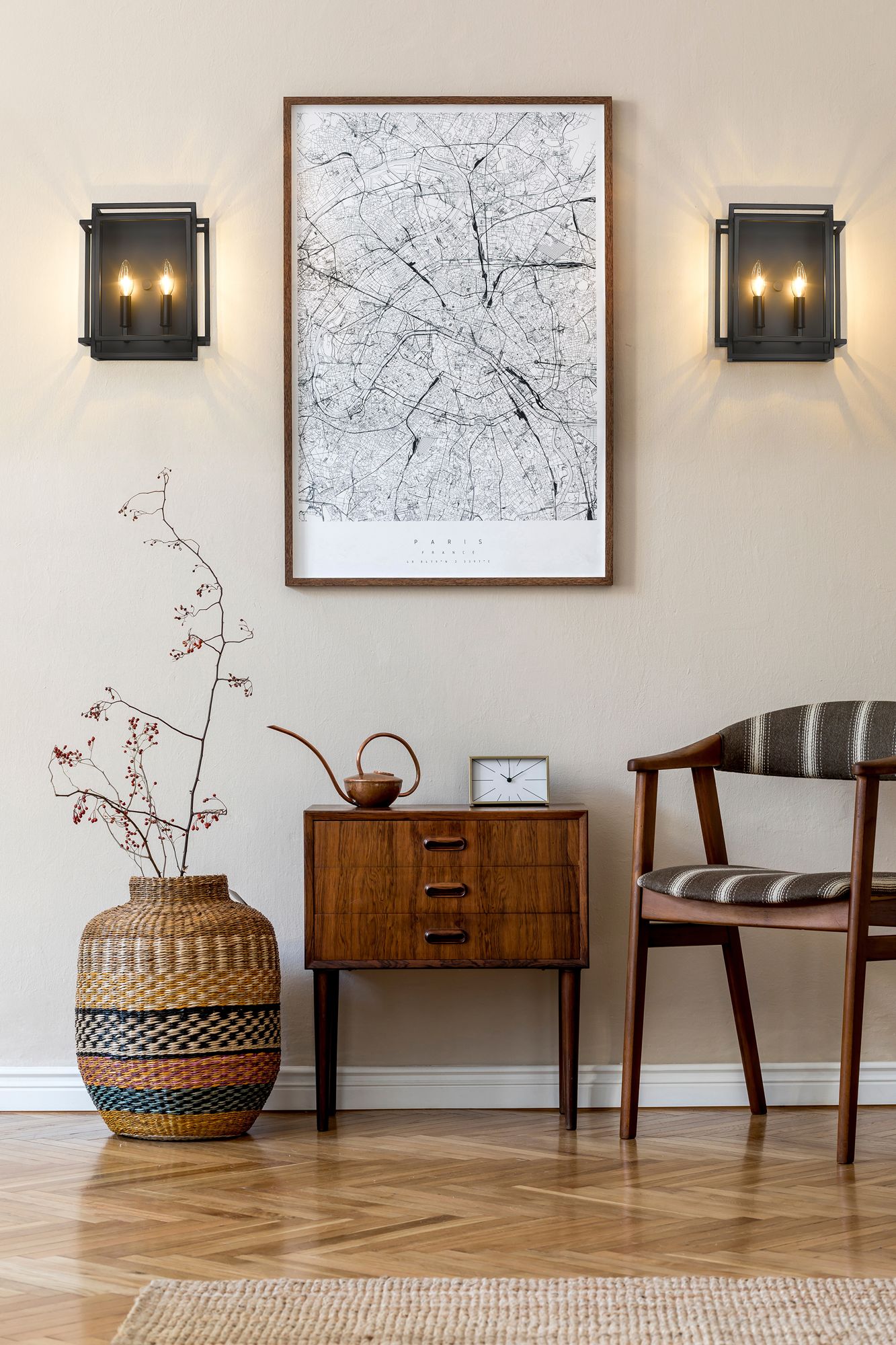 Image 3 Titania by Z-Lite Matte Black 10 inch 2 Light Wall Sconce more views