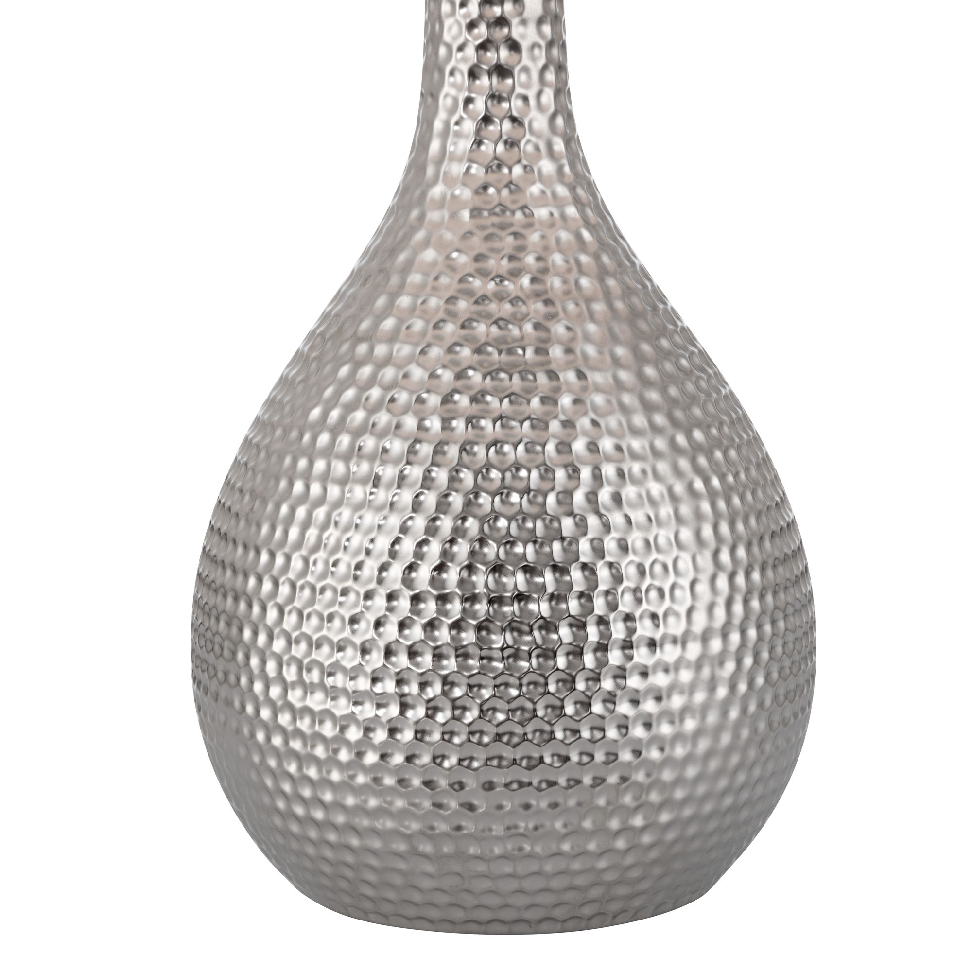 Image 6 Titus 24 1/2" High Hammered Silver Table Lamp Set of 2 more views