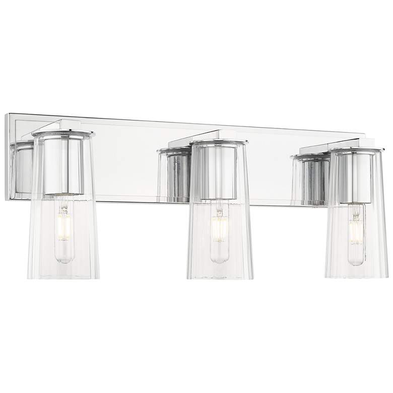 Image 1 Titus by Z-Lite Chrome 24 inch 3 Light Vanity