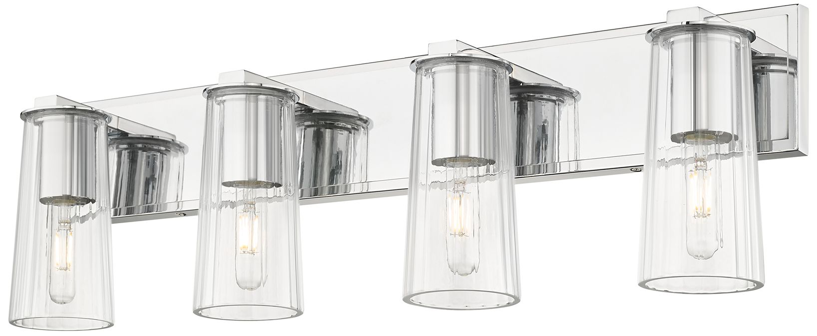Image 5 Titus by Z-Lite Chrome 32 inch 4 Light Vanity more views