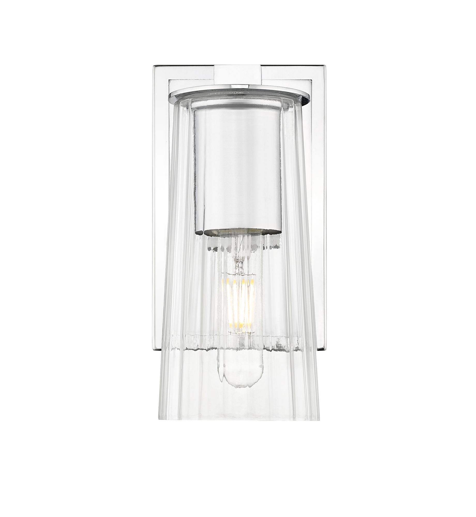 Image 6 Titus by Z-Lite Chrome 4.5 inch 1 Light Wall Sconce more views