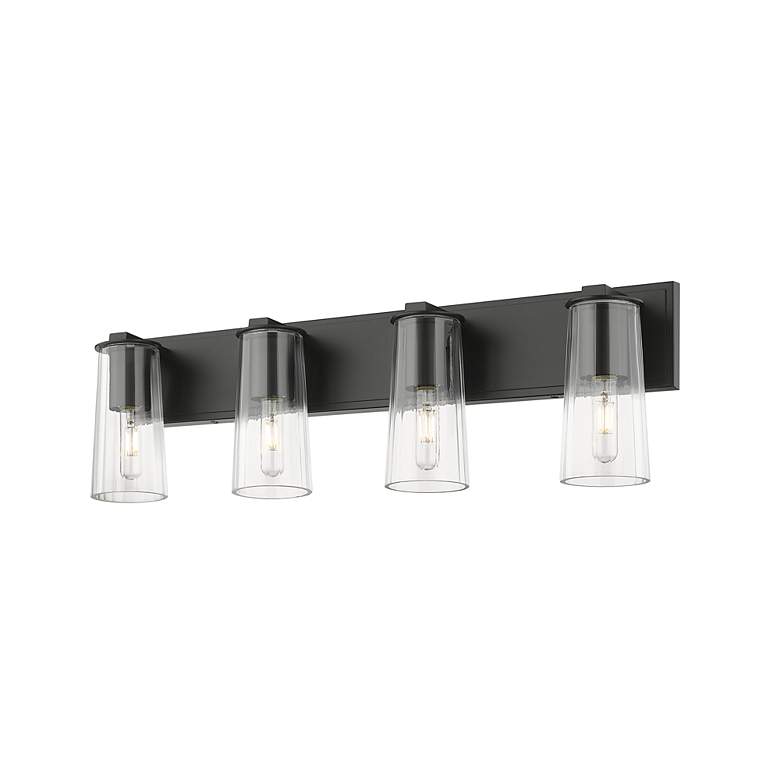 Image 4 Titus by Z-Lite Matte Black 32 inch 4 Light Vanity more views
