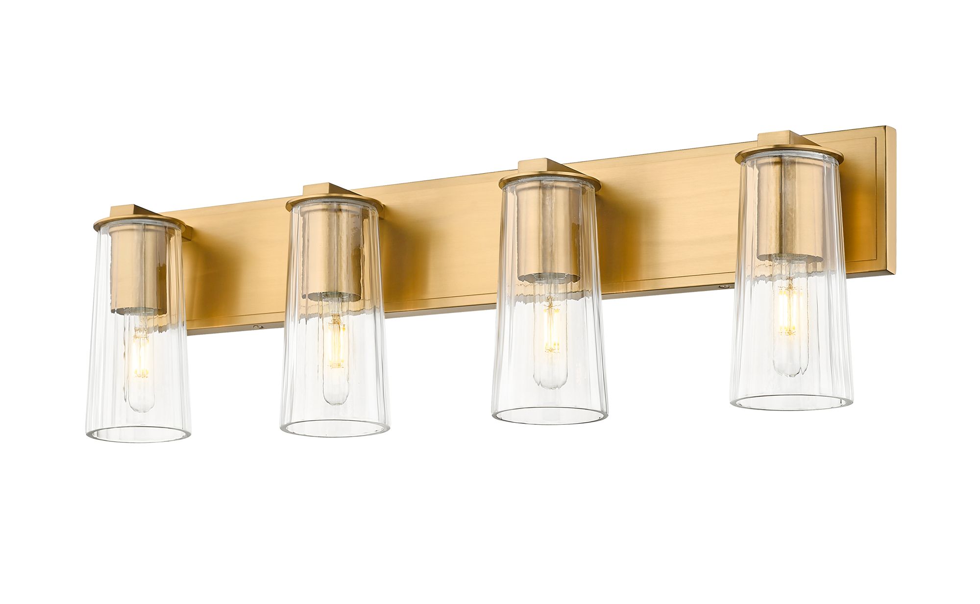 Image 4 Titus by Z-Lite Modern Gold 32 inch 4 Light Vanity more views