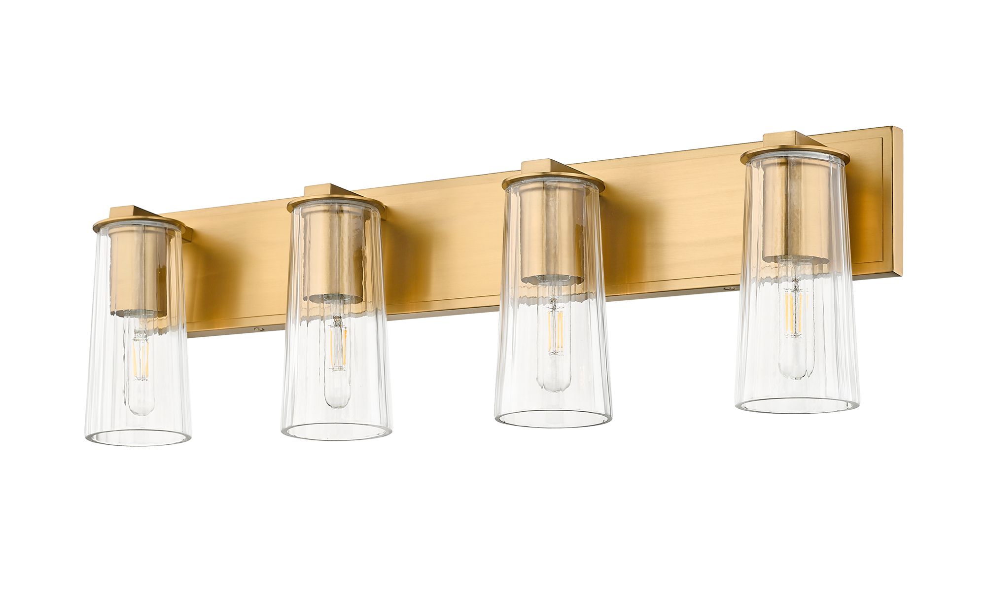 Image 7 Titus by Z-Lite Modern Gold 32 inch 4 Light Vanity more views