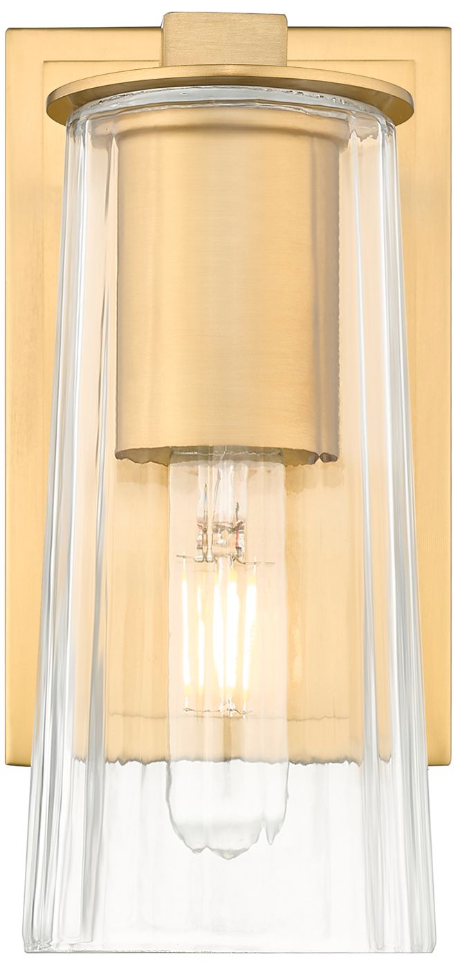 Image 6 Titus by Z-Lite Modern Gold 4.5 inch 1 Light Wall Sconce more views