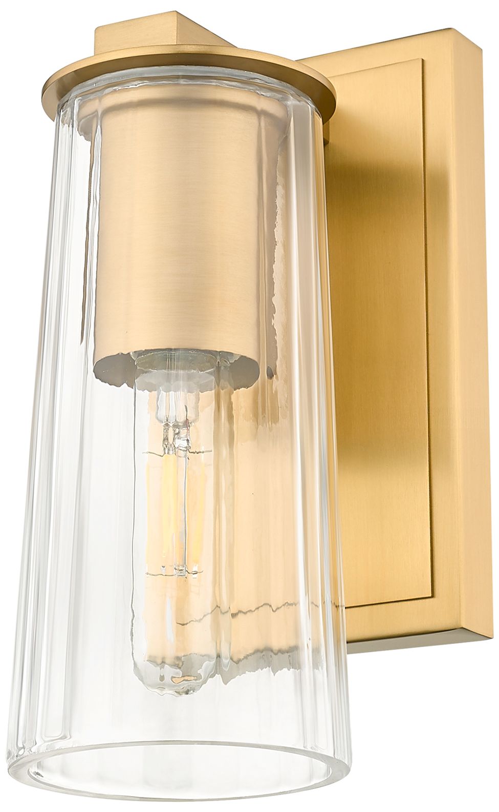 Titus by Z-Lite Modern Gold 4.5 inch 1 Light Wall Sconce