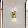 Titus by Z-Lite Modern Gold 4.5 inch 2 Light Wall Sconce