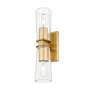 Titus by Z-Lite Modern Gold 4.5 inch 2 Light Wall Sconce