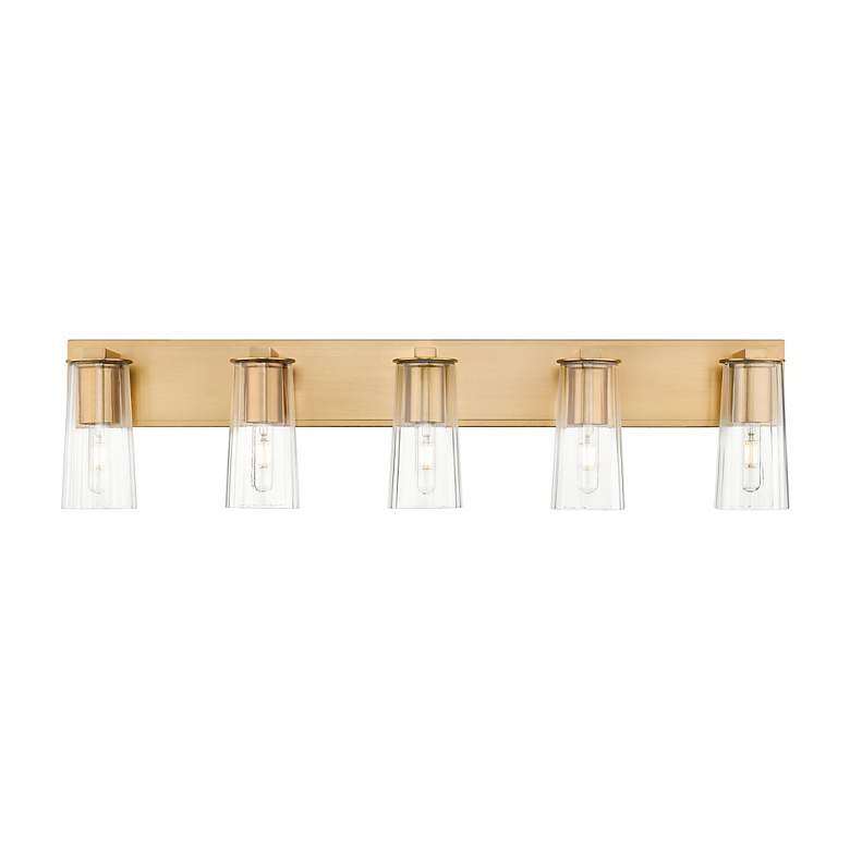 Image 5 Titus by Z-Lite Modern Gold 40 inch 5 Light Vanity more views
