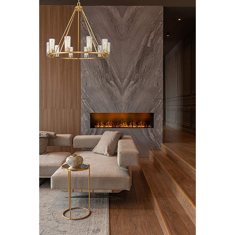 Image 2 Titus by Z-Lite Modern Gold 46 inch 10 Light Chandelier more views