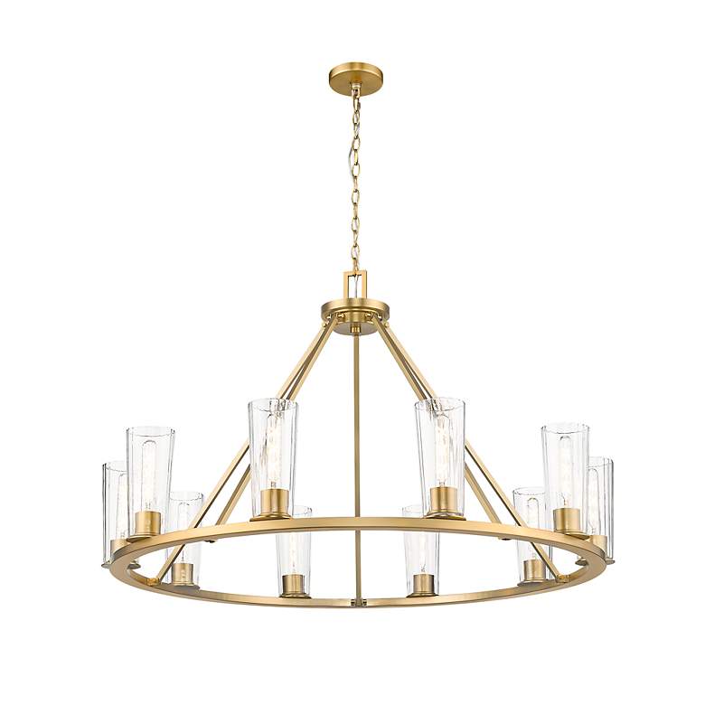 Image 4 Titus by Z-Lite Modern Gold 46 inch 10 Light Chandelier more views