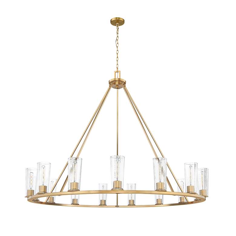 Image 7 Titus by Z-Lite Modern Gold 62.5 inch 15 Light Chandelier more views