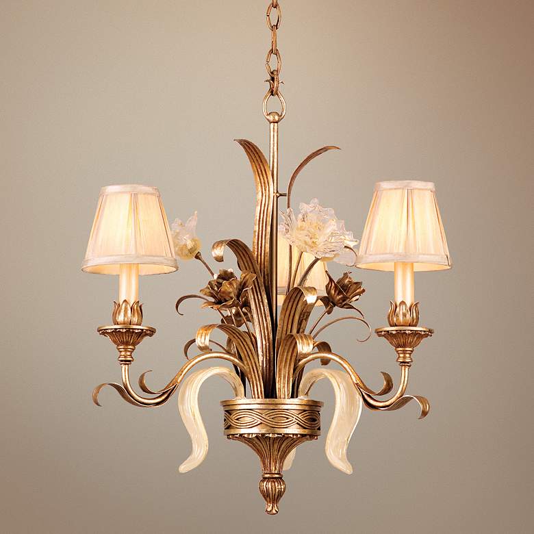 Image 1 Tivoli Collection 23 inch Wide 3-Light Tradistional Chandelier