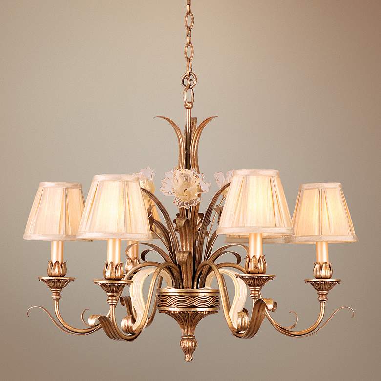 Image 1 Tivoli Collection 28 inch Wide Traditional Chandelier by Corbett