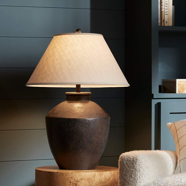 Image 1 TL-BLACK POLY TABLE LAMP