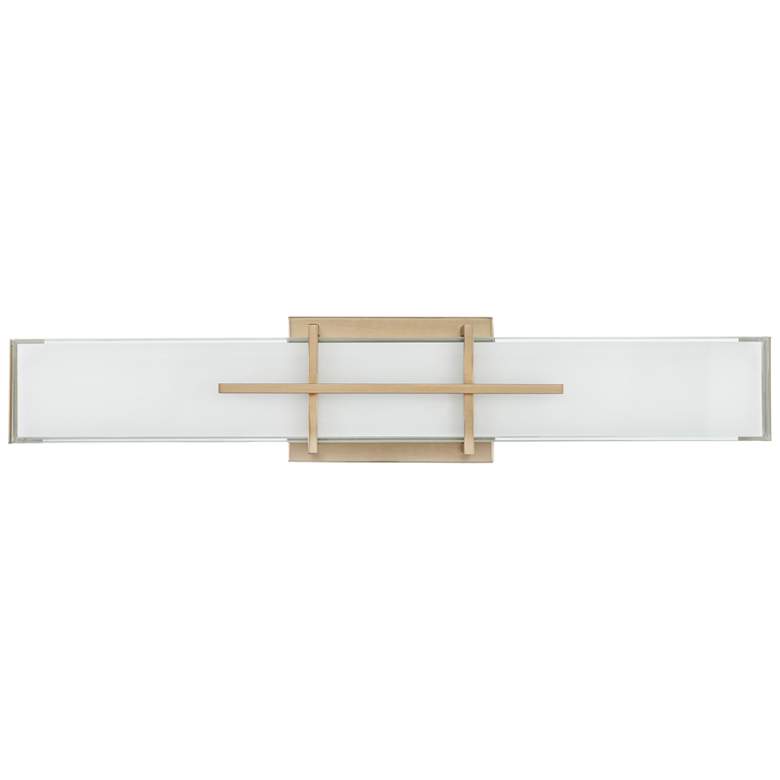 Image 1 Tocco 24" Wide Modern Gold Vanity LED Bath Light