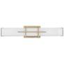 1_Tocco 24" Wide Modern Gold Vanity LED Bath Light