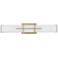 Tocco 24" Wide Modern Gold Vanity LED Bath Light