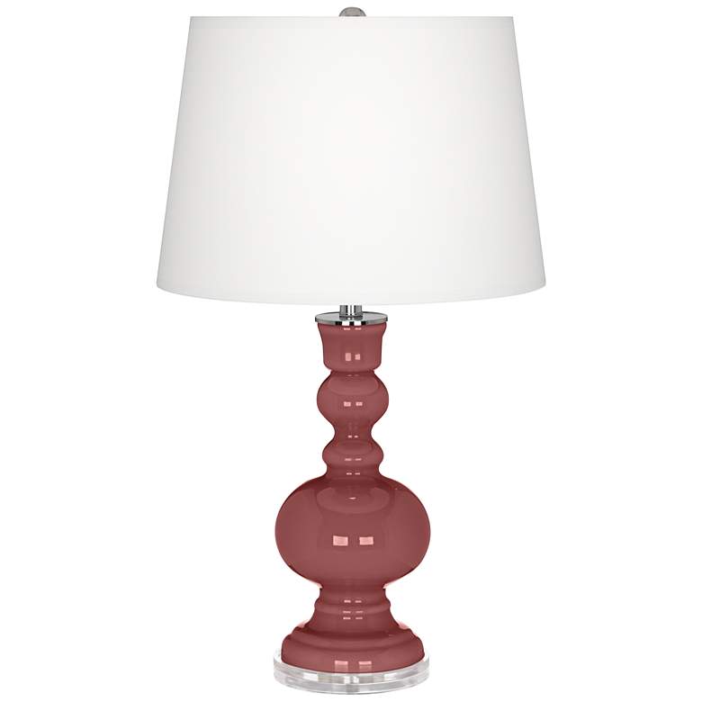 Toile Red Apothecary Table Lamp