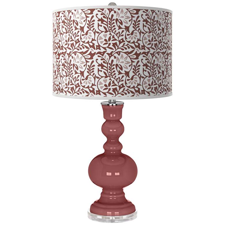 Image 1 Toile Red Gardenia Apothecary Table Lamp