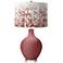 Toile Red Mosaic Ovo Table Lamp