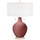 Toile Red Toby Table Lamp