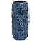 Tokelau Coated Blue 18" High Ceramic Vase