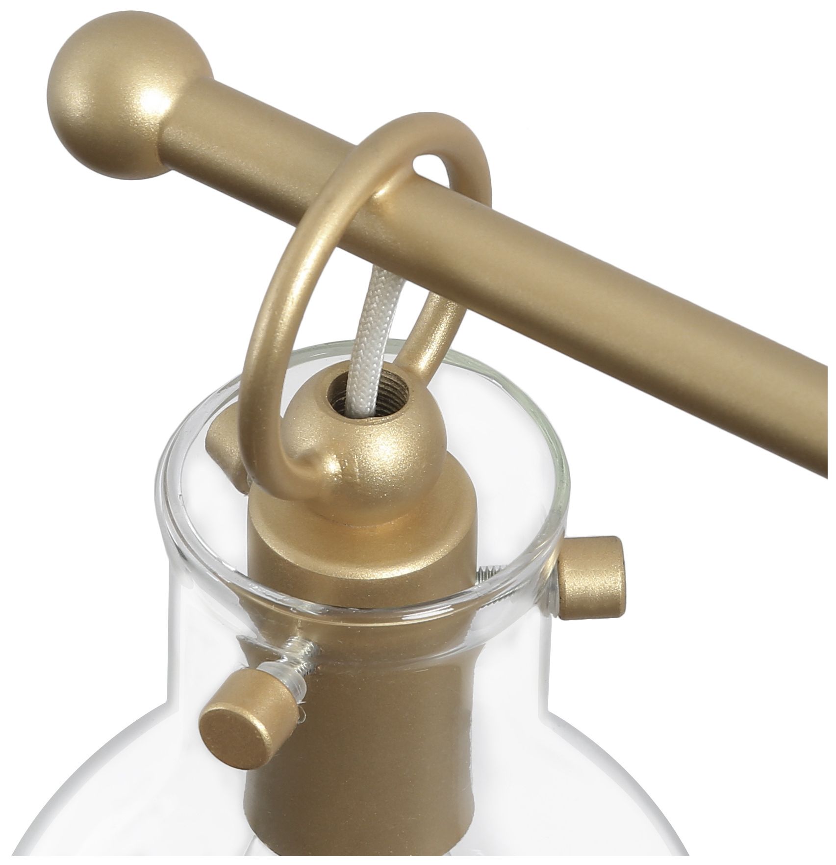 Image 5 Tolay 20" Wide Gold 3-Light Bathroom Vanity Light more views